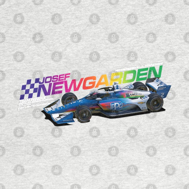 Josef Newgarden 2022 alt (rainbow) by Sway Bar Designs